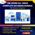 100 CRORE ALL INDIA DATABASE