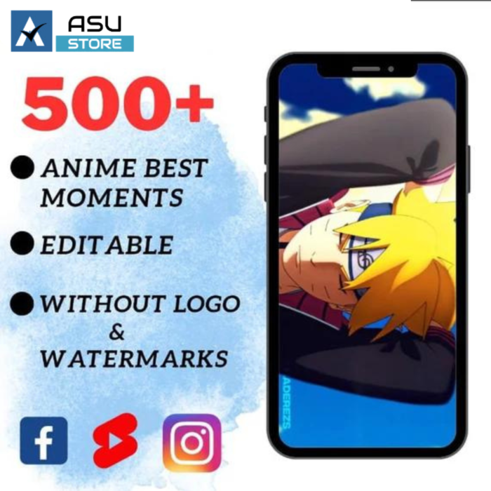 500+ Anime Reel Bundle